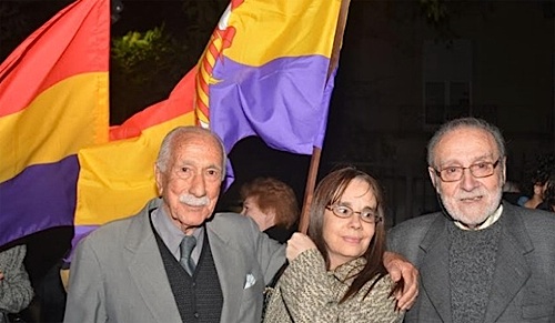 Darío Rivas Cando, Inés García Holgado y Francisco Lores Mascato siempre firmes junto a la República