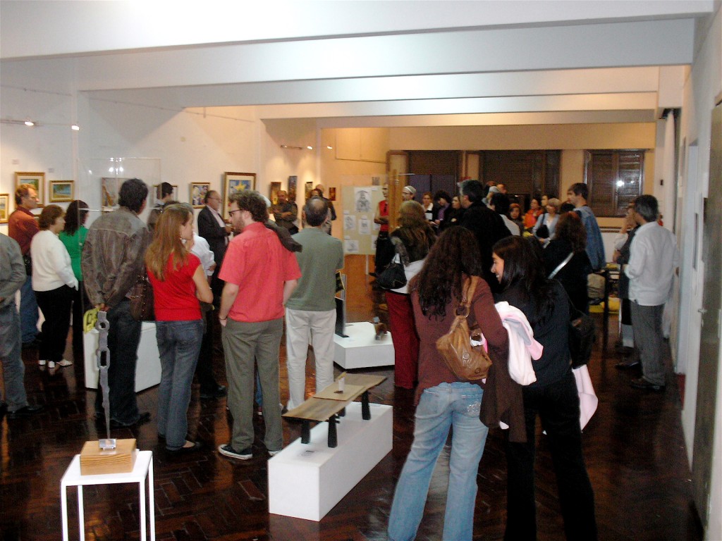 Mucho público en la apertura de la exposición